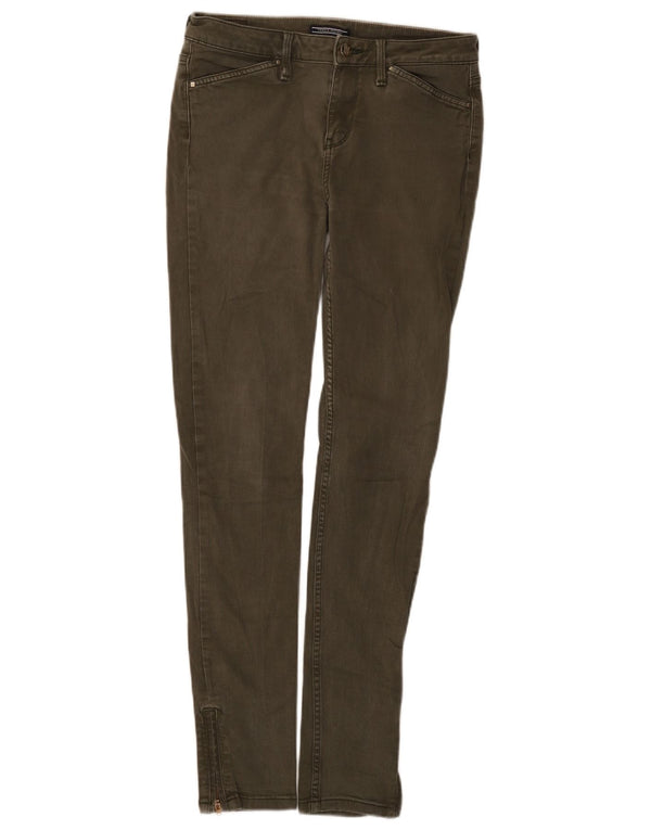 Tommy Hilfiger Womens Skinny Jeans US 8 Medium W28 L30 Khaki Cotton