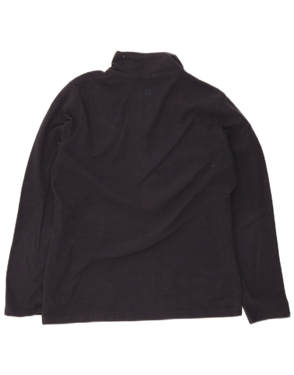 Maglione in pile da donna con collo con zip Mountain Warehouse UK 14 medio blu navy
