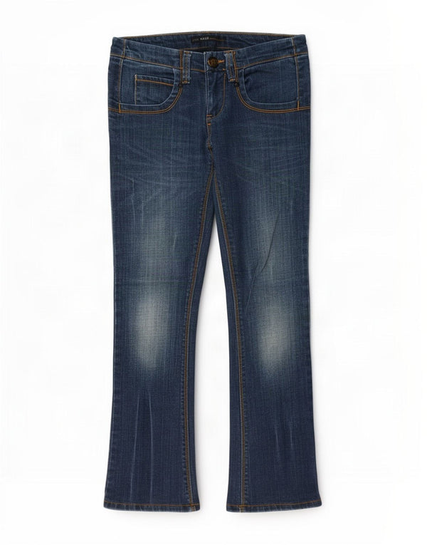 Lee Womens Bootcut Jeans W27 L27 Μπλε βαμβακερό