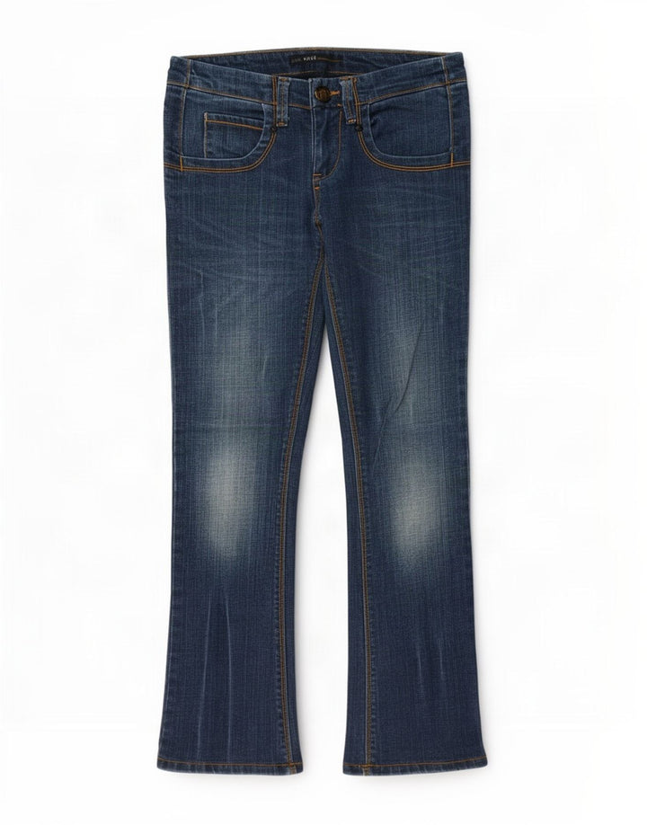 Lee Womens Bootcut Jeans W27 L27 Μπλε βαμβακερό
