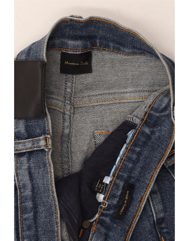 MASSIMO DUTTI Womens Straight Jeans EU 34 2XS W24 L34 Blue Vintage Massimo Dutti and Second-Hand Massimo Dutti from Messina Hembry 