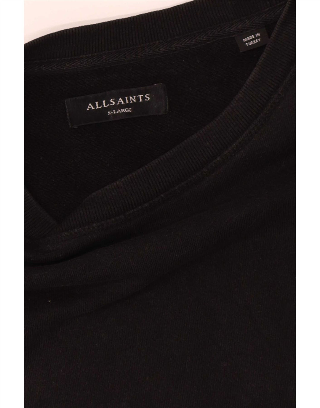 All Saints Herre Sweatshirt Jumper XL Sort Bomuld
