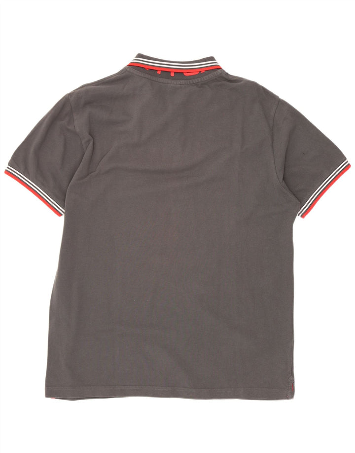 Polo North Sails Hombre Grande Gris Algodón