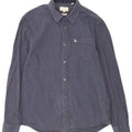 Jack Wills Chemise Slim Fit Homme Bleu Moyen Vichy Coton