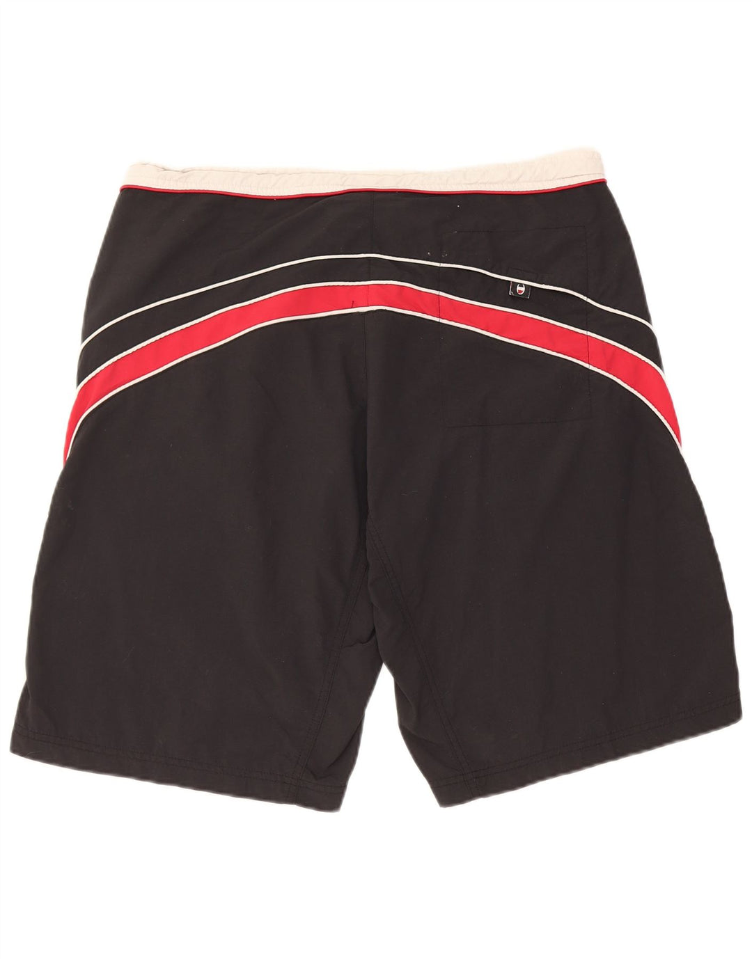 Champion Mens Graphic Swimming Shorts XL  Black Colourblock Polyester