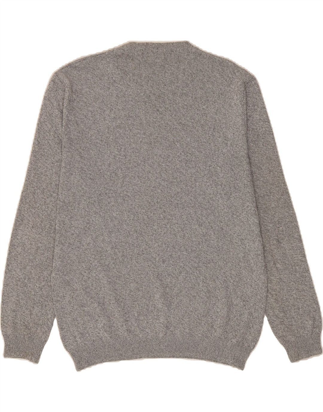 ZARA Mens Crew Neck Jumper Sweater Large Grey Flecked Cotton Vintage Zara and Second-Hand Zara from Messina Hembry 