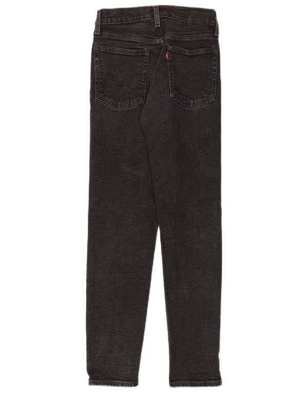 Jeans slim da donna Levi's W24 L28 cotone grigio