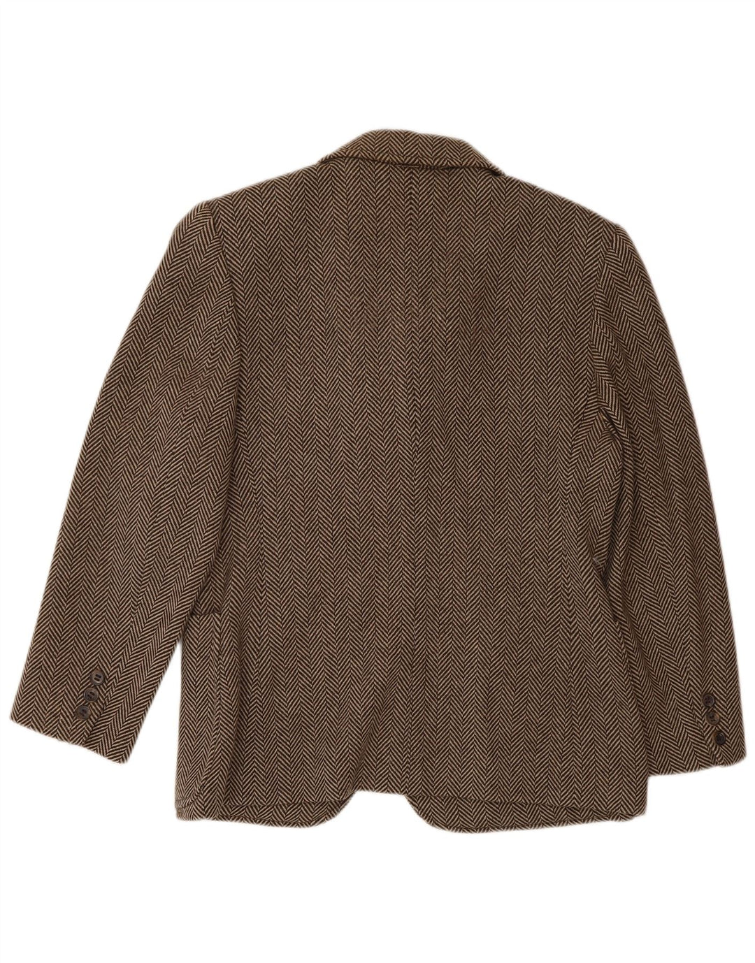 Piombo Dame 3-knaps blazerjakke IT 44 Medium brun sildebensuld