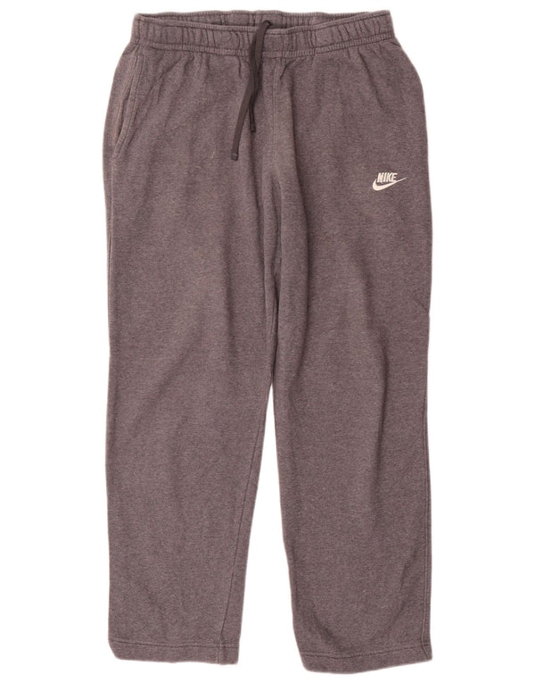 Pantaloni da tuta da uomo Nike Large in cotone grigio