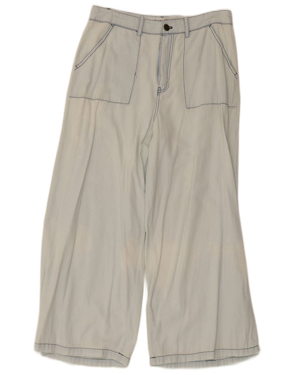 Rip Curl Pantalones Cortos De Pierna Ancha Para Mujer Pequeños W28 L23 Azul