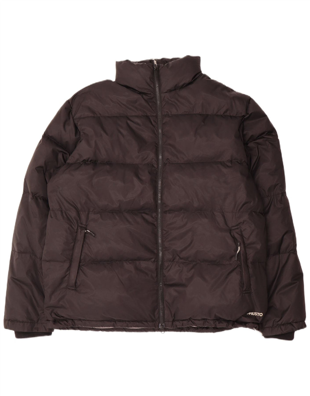 MUSTO Mens Padded Jacket UK 44 2XL Black
