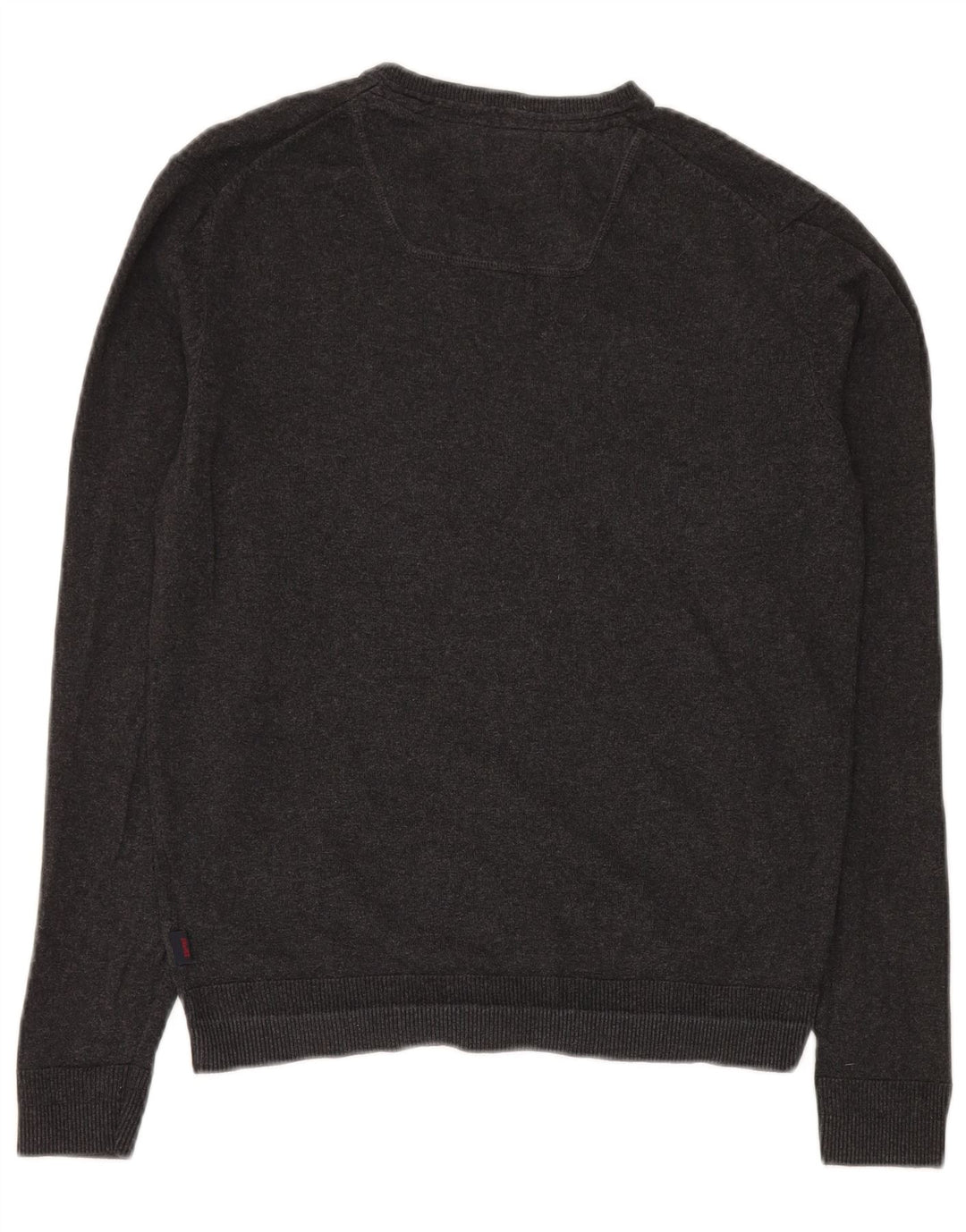 Esprit Herre V-hals sweater lille grå bomuld