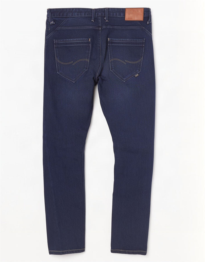 Blugi slim pentru bărbați Jack & Jones W34 L31 bleumarin