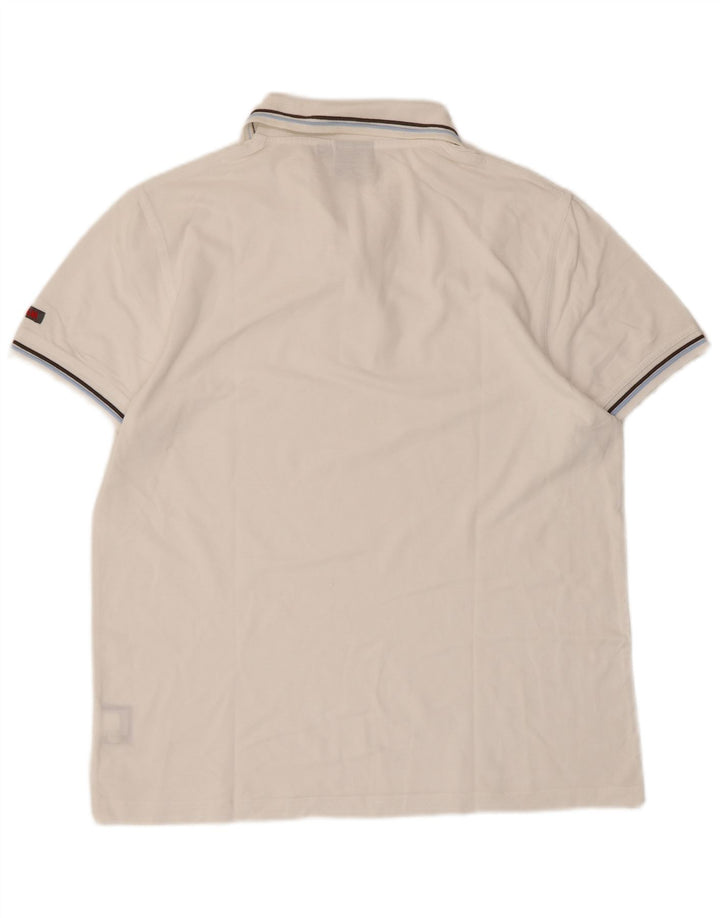 Polo Uomo Slam Large in Cotone Bianco