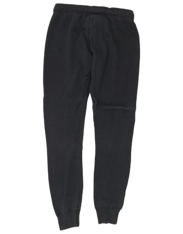 Nike Womens Tracksuit Trousers Joggers UK 10 Small  Navy Blue Cotton