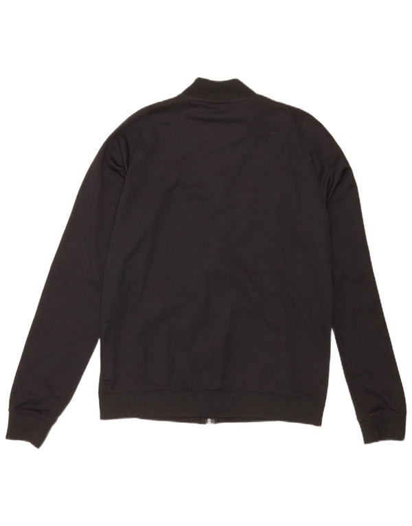 Nike Chaqueta deportiva Dri Fit para hombre con bloques de color negro mediano