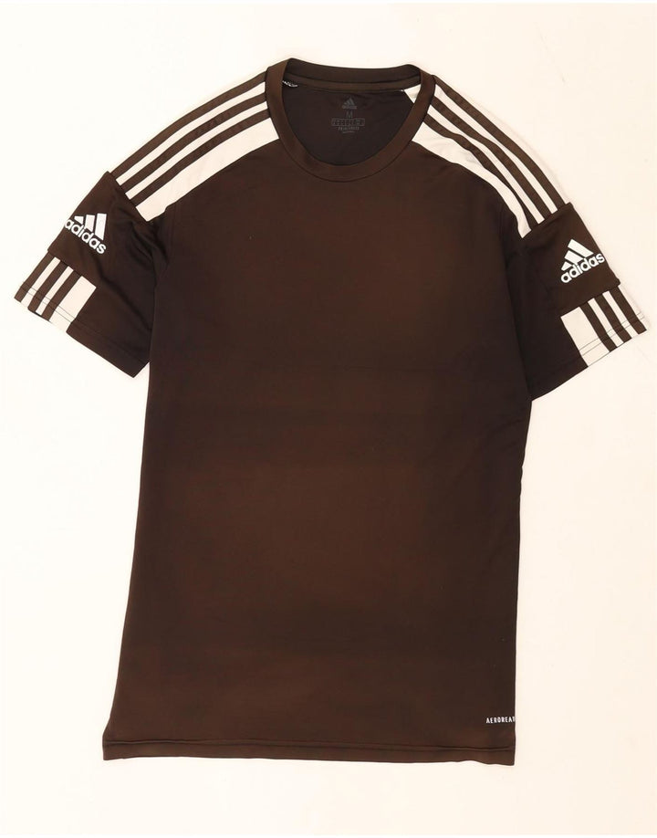Adidas Mens Aeroready T-Shirt Top Medium Black Colourblock