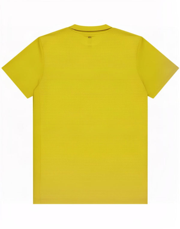 Tricou Adidas Climacool pentru bărbați Top Medium Galben Poliester