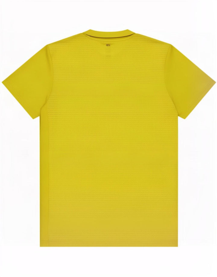 Tricou Adidas Climacool pentru bărbați Top Medium Galben Poliester
