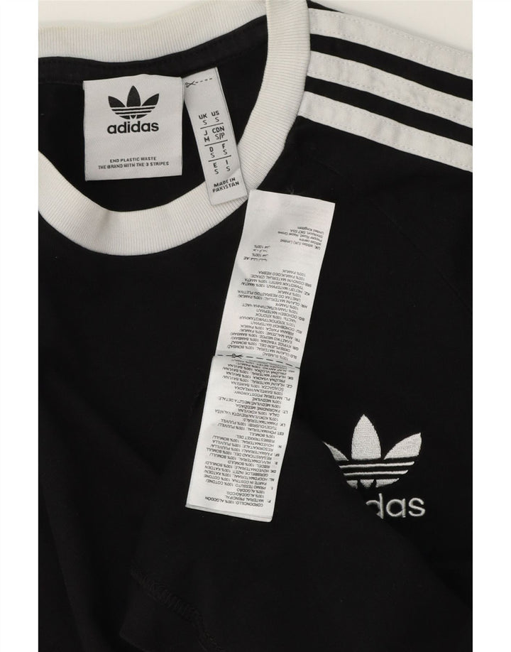 Adidas T-Shirt Homme Haut Petit Coton Noir