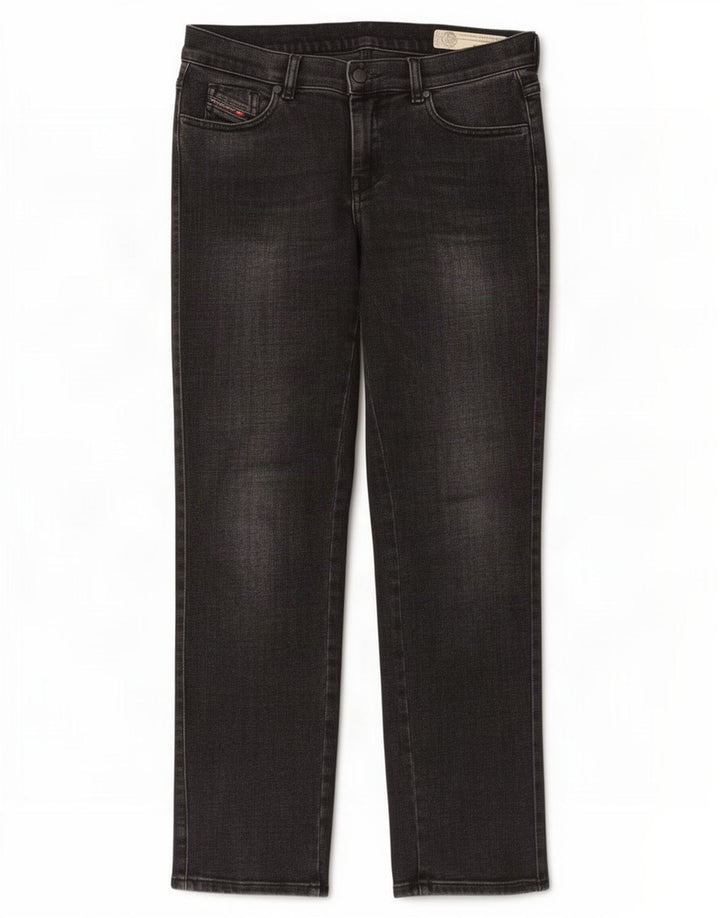 Diesel Womens D-Sandy Regular Straight Jeans W28 L30 Black