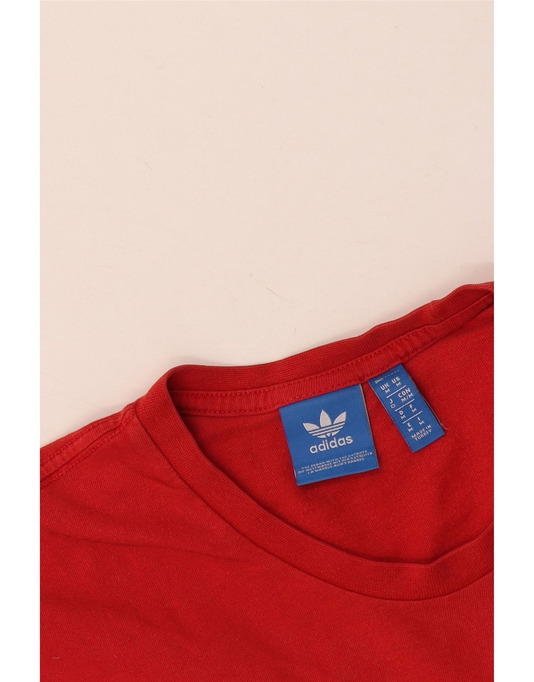 Tricou grafic pentru bărbați Adidas Top Medium Red