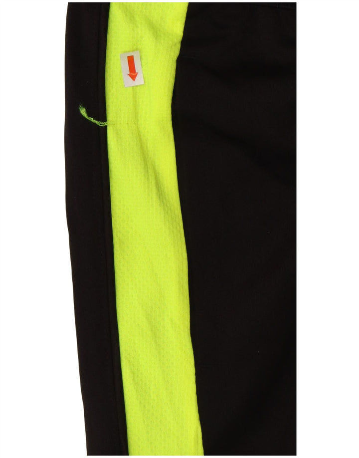 Pantaloni da tuta da uomo PUMA Small in poliestere color block nero