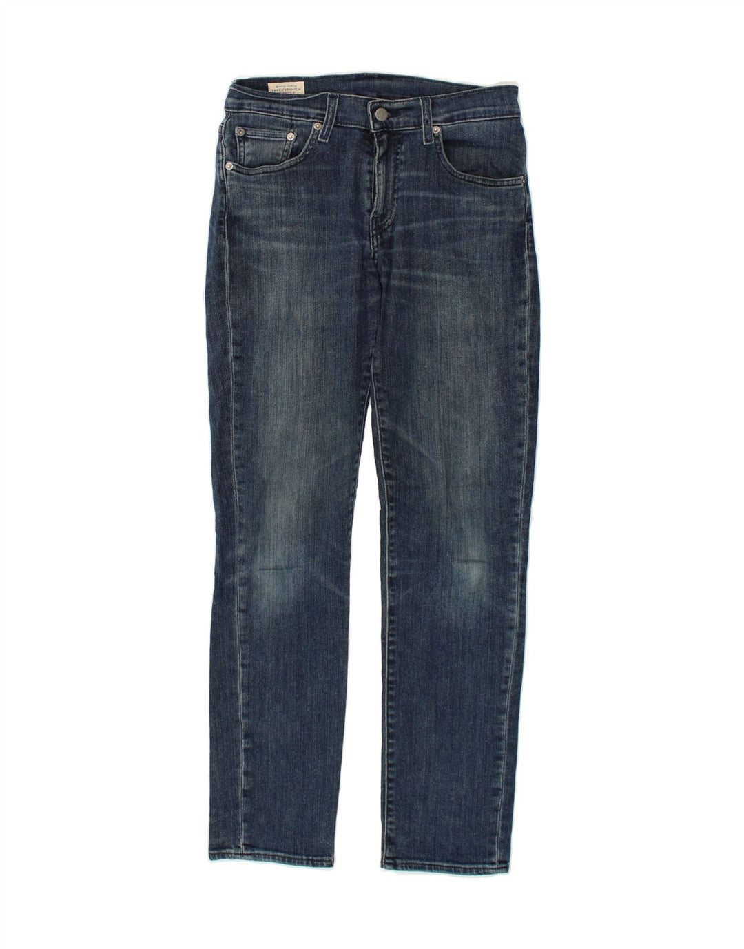 LEVI'S Mens Slim Jeans W29 L32 Navy Blue Cotton Vintage Levi's and Second-Hand Levi's from Messina Hembry 