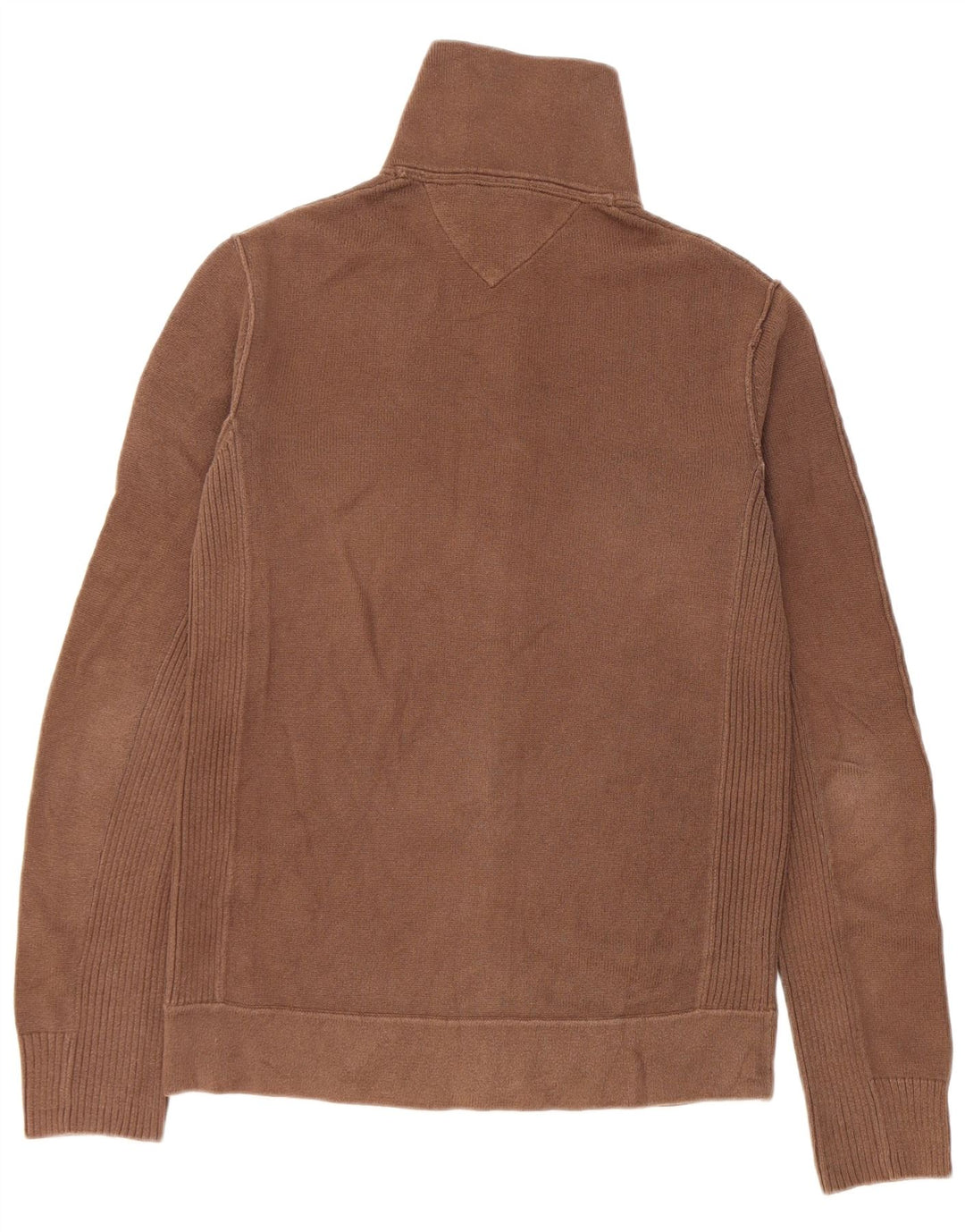 Tommy Hilfiger Herre Cardigan Sweater Medium Brun Bomuld