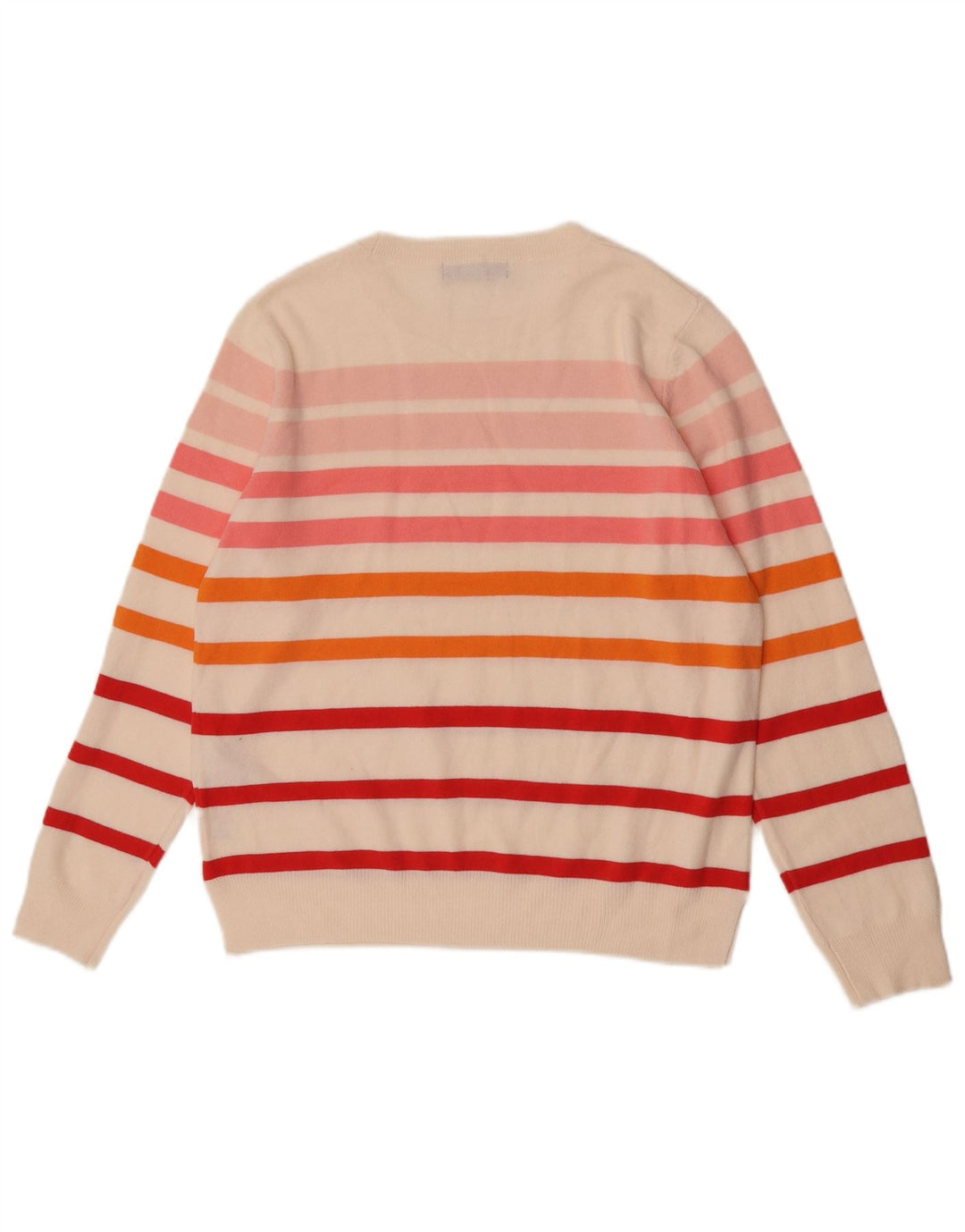 Maglione maglione con scollo a barca da donna Marks & Spencer UK 14 medio bianco sporco