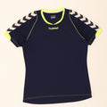 HUMMEL Womens T-Shirt Top UK 18 XL Navy Blue Polyester Vintage Hummel and Second-Hand Hummel from Messina Hembry 