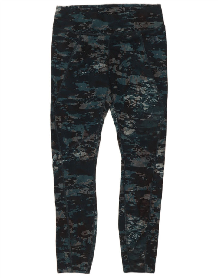 The North Face Leggings Femme UK 12 Medium Multicolore Camouflage