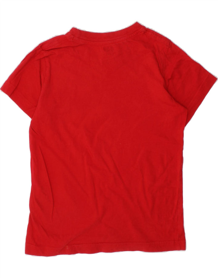 LEVI'S Boys Graphic T-Shirt Top 7-8 Years Red Cotton Vintage Levi's and Second-Hand Levi's from Messina Hembry 