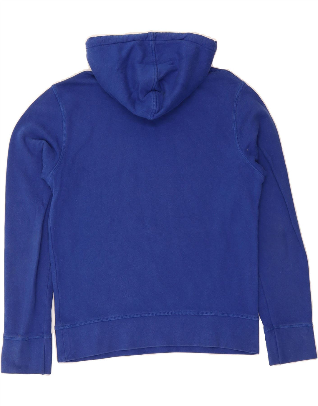 JACK & JONES Mens Graphic Hoodie Jumper Medium Blue Cotton Vintage Jack & Jones and Second-Hand Jack & Jones from Messina Hembry 