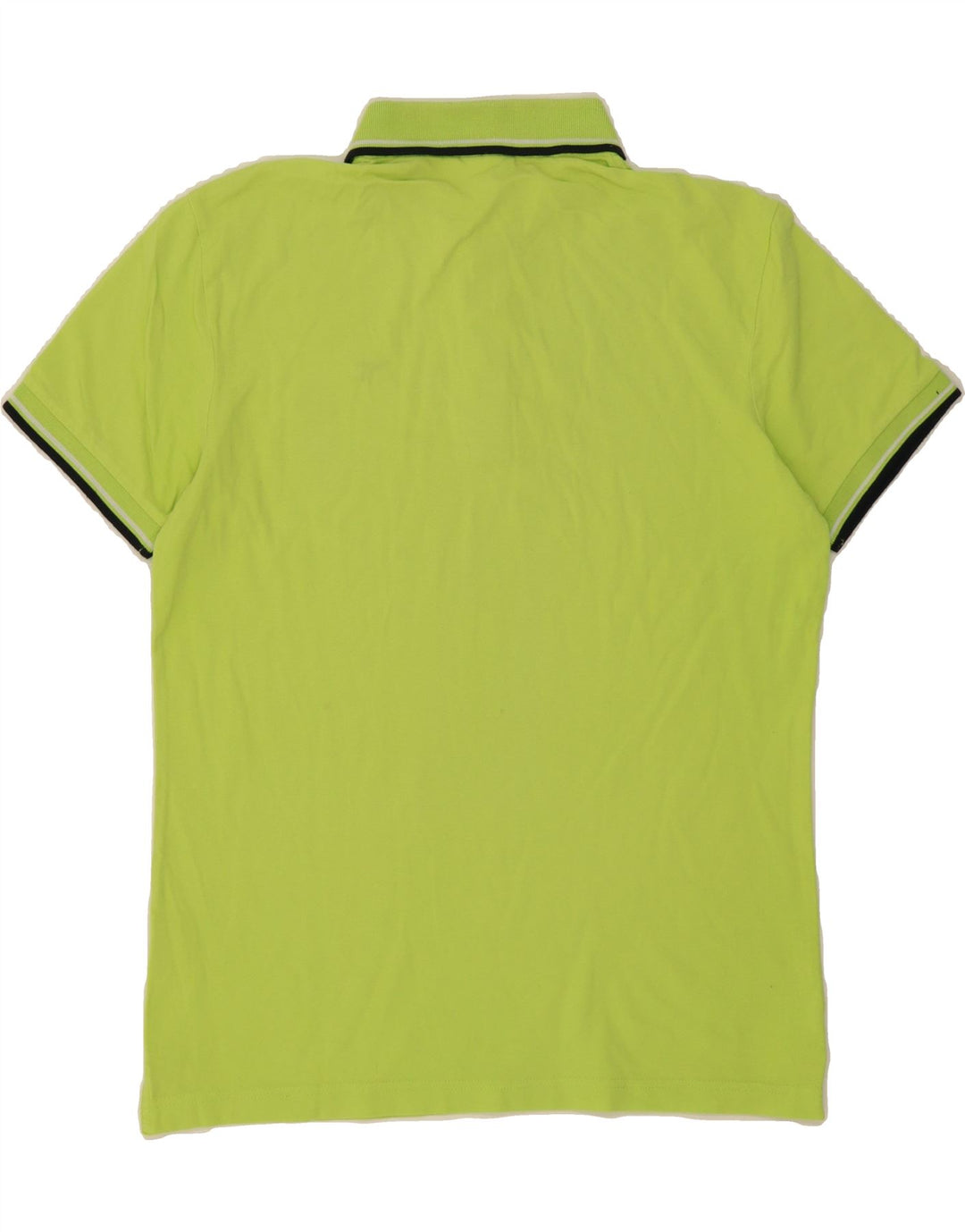 DIADORA Mens Polo Shirt Large Green Cotton Vintage Diadora and Second-Hand Diadora from Messina Hembry 