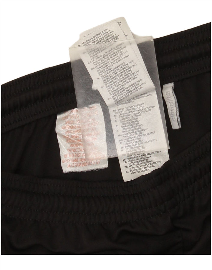 Adidas Boys Climalite Sport Shorts 12-13 Years Large Black Polyester