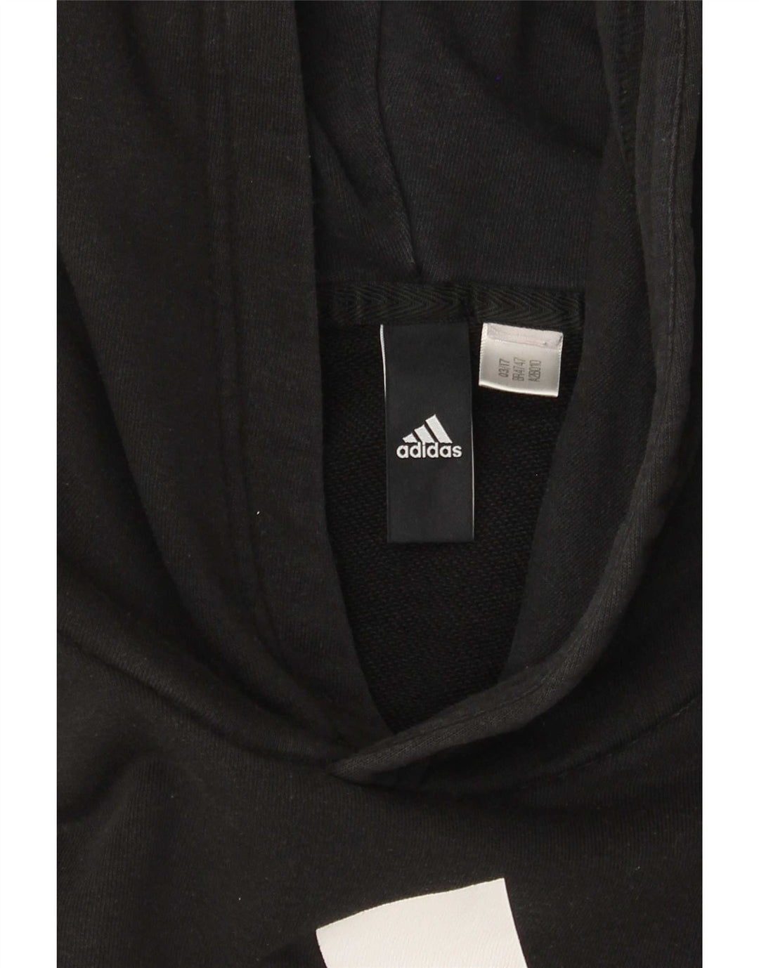 Adidas Mens Graphic Hoodie Jumper Medium Black