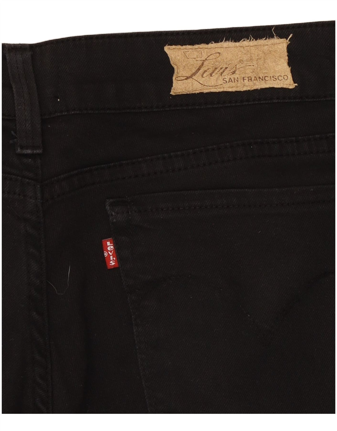 LEVI'S Womens Slight Curve Skinny Jeans W32 L34 Black
