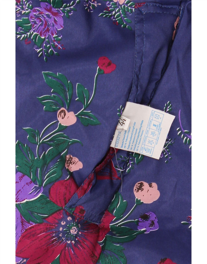 Stratos Womens Reversible Oversized Ski Jacket EU 44 XL Purple Polyester