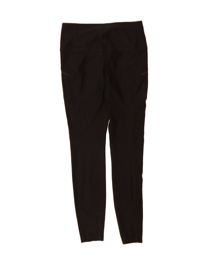 EDDIE BAUER Womens Leggings UK 14 Medium  Black Polyester Vintage Eddie Bauer and Second-Hand Eddie Bauer from Messina Hembry 