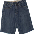 IZOD Womens Denim Shorts US 12 Large W28  Blue Cotton Vintage Izod and Second-Hand Izod from Messina Hembry 