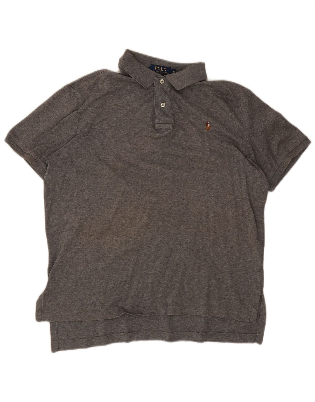 Polo Ralph Lauren Mens Polo Shirt Medium Grey
