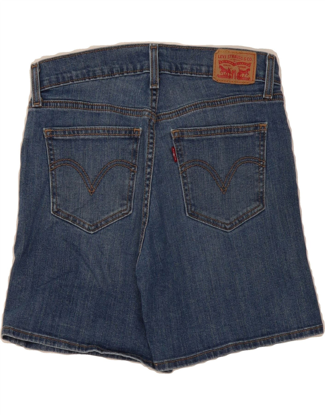 LEVI'S Womens Denim Shorts W28 Medium  Blue Cotton Vintage Levi's and Second-Hand Levi's from Messina Hembry 