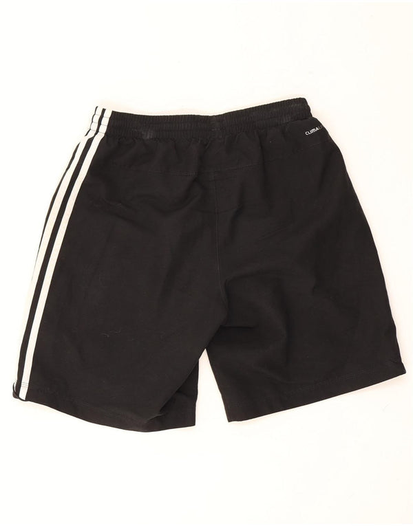 Adidas Mens Climalite Sport Shorts Pequeño Negro Poliéster