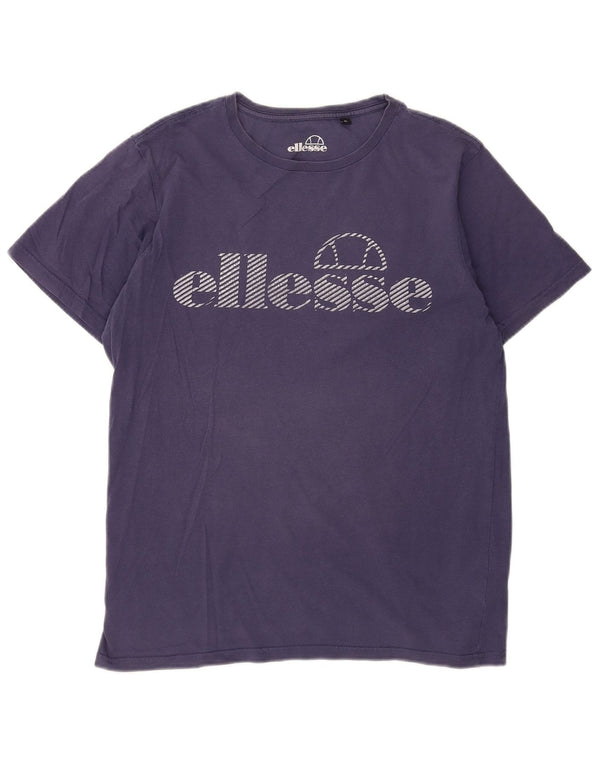 T-shirt grafica da uomo Ellesse Top Small Blu Navy