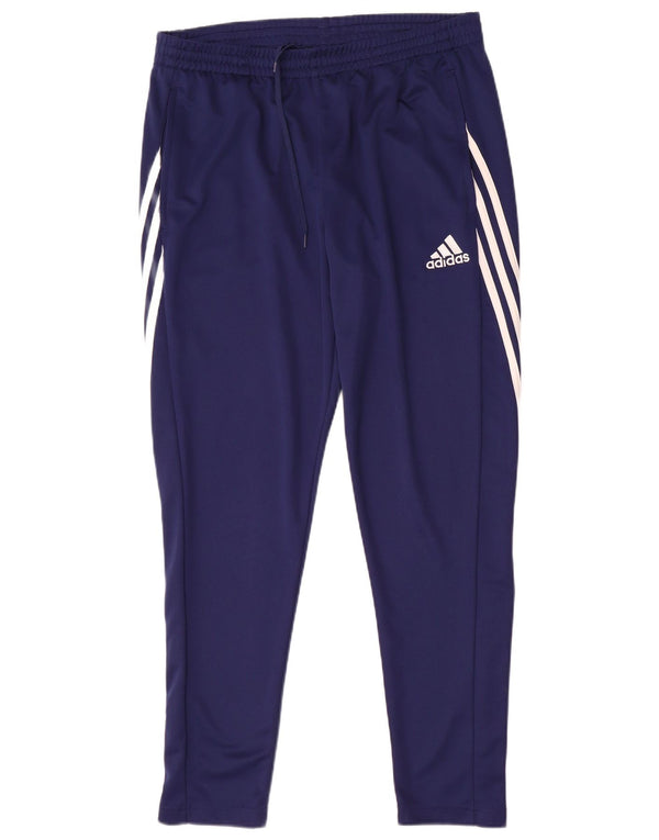 Adidas Herre Climalite træningsdragt Bukser Large Navy Blue Polyester