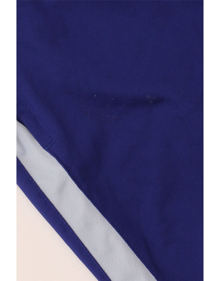Nike Herren-Trainingshose XL, blaues Colourblock-Polyester