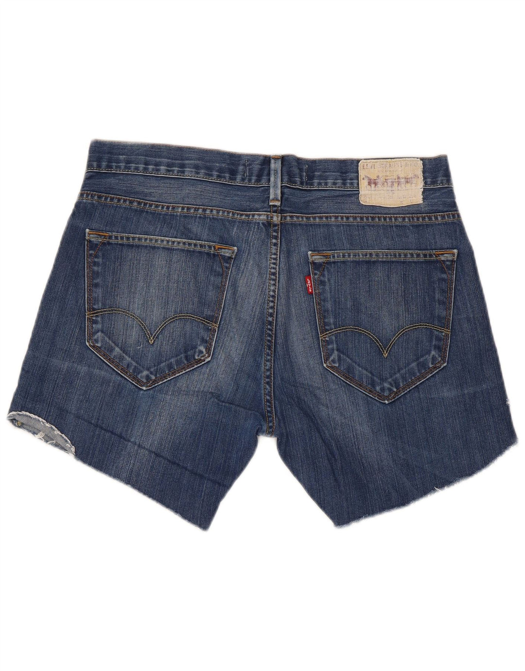 Levi's Herre 506 almindelige denimshorts W34 Large Blue Cotton