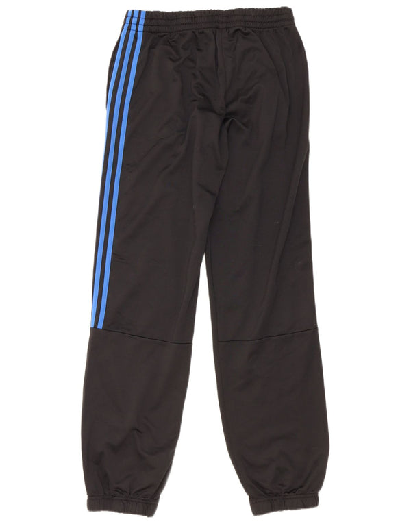 Adidas Drenge Træningsdragt Bukser Joggers 15-16 År Sort Polyester