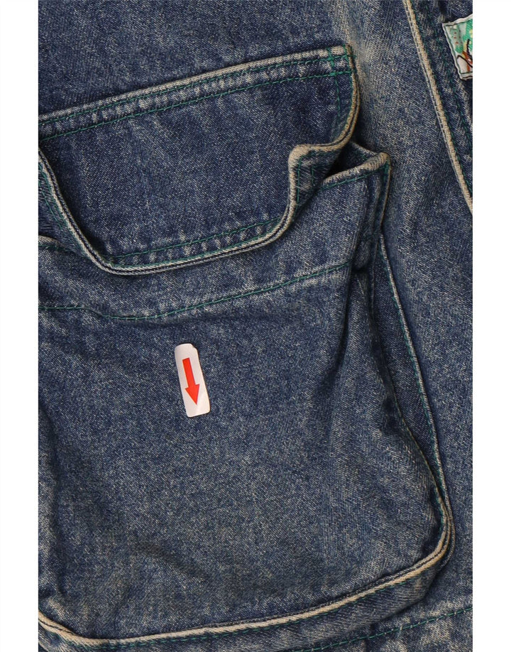 Vitamina Abrigo vaquero para hombre UK 40 Algodón azul grande